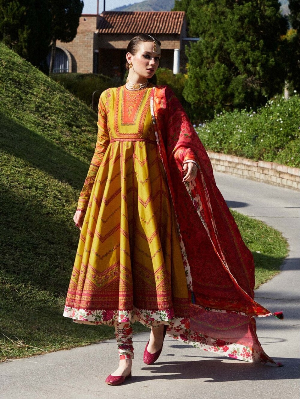 Hussain Rehar Designer Dress